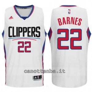 canotta matt barnes #22 los angeles clippers 2015-2016 bianca