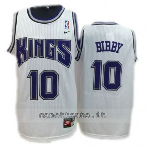 canotta mike bibby #10 sacramento kings bianca