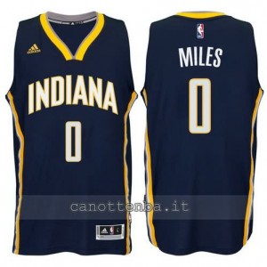 canotta miles #0 indiana pacers 2014-2015 blu