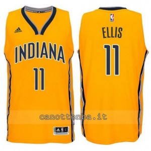 canotta monta ellis #11 indiana pacers 2014-2015 giallo