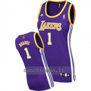 canotta basket donna los angeles lakers d'angelo russell #1 blu