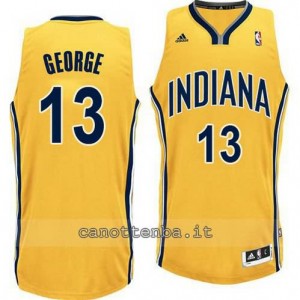 canotta paul george #13 indiana pacers revolution 30 giallo