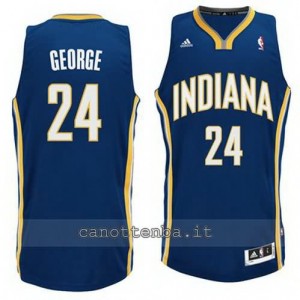 canotta paul george #24 indiana pacers revolution 30 blu