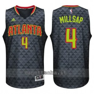 canotta paul millsap #4 atlanta hawks 2015-2016 nero