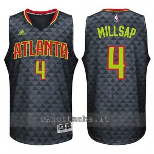 canotta paul millsap #4 atlanta hawks 2015-2016 nero