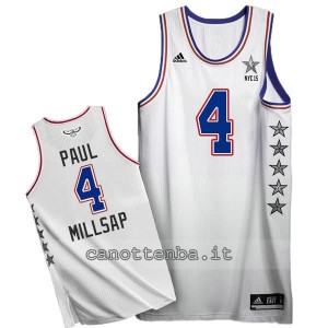 canotta paul millsap #4 nba all star 2015 bianca