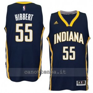 canotta roy hibbert #55 indiana pacers 2014-2015 blu