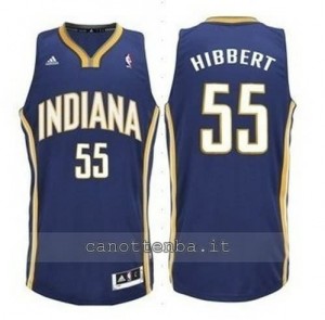 canotta roy hibbert #55 indiana pacers revolution 30 blu