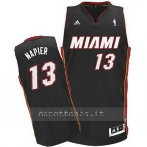canotta shabazz napier #13 miami heat revolution 30 nero