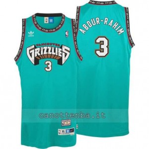 canotta shareef abdur-rahim #3 vancouver grizzlies blu