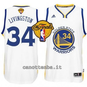 canotta shaun livingston #34 golden state warriors finale 2015 bianca