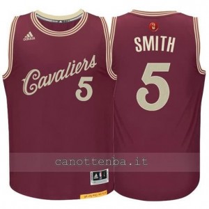 canotta smith #5 cleveland cavaliers natale 2015 resso