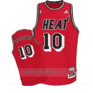 canotta tim hardaway #10 miami heat classico rosso