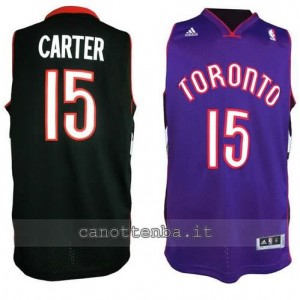 canotte vince carter #15 toronto raptors revolution 30