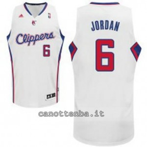 Canotta DeAndre jordan #6 los angeles clippers revolution 30 bianca