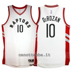 Canotta DeMar DeRezan #10 toronto raptors 2015-2016 bianca