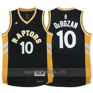 Canotta DeMar DeRezan #10 toronto raptors 2015-2016 nero