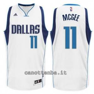 Canotta JaVale McGee #11 dallas mavericks 2015 bianca