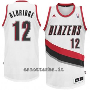 Canotta LaMarcus aldridge #12 portland trail blazers rev30 bianca