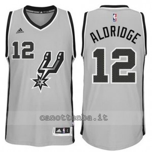 Canotta LaMarcus aldridge #12 san antonio spurs 2014-2015 grigio