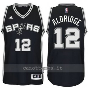 Canotta LaMarcus aldridge #12 san antonio spurs 2014-2015 nero