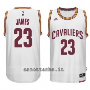 Canotta LeBron james #23 cleveland cavaliers 2014-2015 bianca