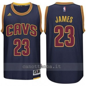 Canotta LeBron james #23 cleveland cavaliers 2014-2015 blu