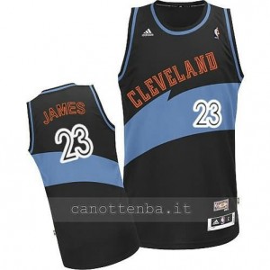 Canotta LeBron james #23 cleveland cavaliers retro blu