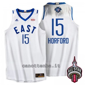 Canotta al horford #15 nba all star 2016 bianca