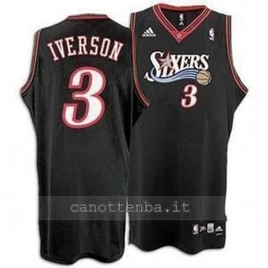 Canotta allen iverson #3 philadelphia 76ers soul nero