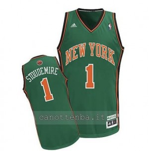 Canotta amar'e stoudemire #1 new york knicks verde