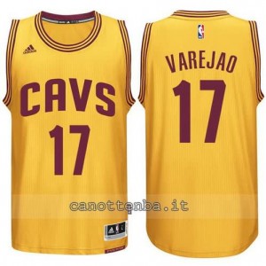 Canotta anderson varejao #17 cleveland cavaliers 2014-2015 giallo