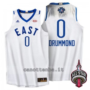 Canotta andre drummond #0 nba all star 2016 bianca