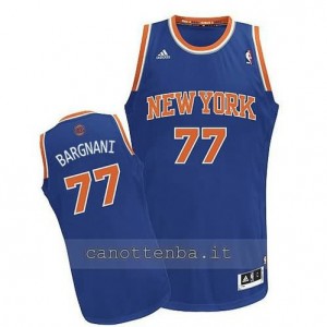 Canotta andrea bargnani #77 new york knicks revolution 30 blu