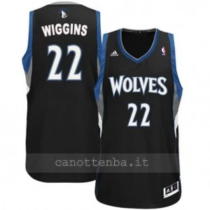 Canotta andrew wiggins #22 minnesota timberwolves revolution 30 nero