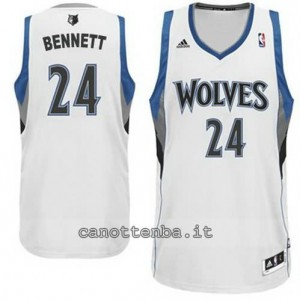 Canotta anthony bennett #24 minnesota timberwolves revolution 30 bianca