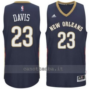 Canotta anthony davis #23 new orleans pelicans 2014-2015 blu