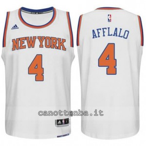 Canotta arron afflalo #4 new york knicks 2015 swingman bianca