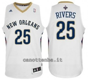 Canotta austin rivers #25 new orleans pelicans revolution 30 bianca