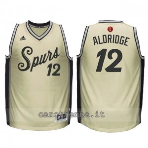 Canotta bambino san antonio spurs LaMarcus aldridge #12 natale 2015