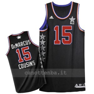 canotta nba DeMarcus cousins #15 nba all star 2015 nero