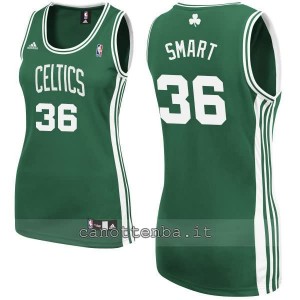 canotta nba donna boston celtics marcus smart #36 verde