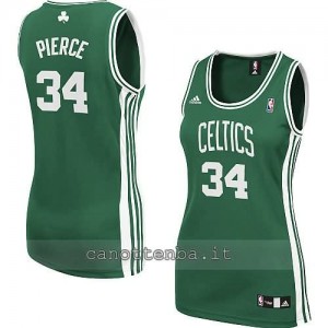 canotta nba donna boston celtics paul pierce #34 verde