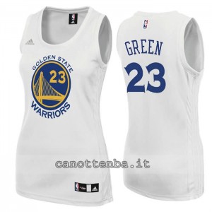 canotta nba donna draymond green #23 golden state warriors bianca