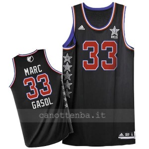 canotta nba marc gasol #33 nba all star 2015 nero