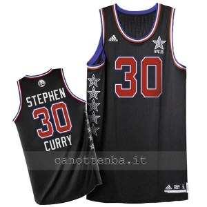 canotta nba stephen curry #30 nba all star 2015 nero