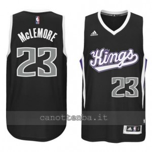 Canotta ben McLemore #23 sacramento kings 2014-2015 nero