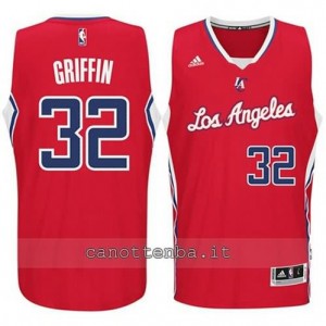 Canotta blake griffin #32 los angeles clippers 2014-2015 rosso