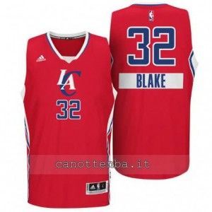 Canotta blake griffin #32 los angeles clippers natale 2014 rosso