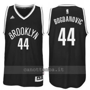 Canotta bojan bogdanovic #44 brooklyn nets revolution 30 nero